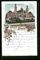 Litho Zürich, Tonhalle mit Strasse