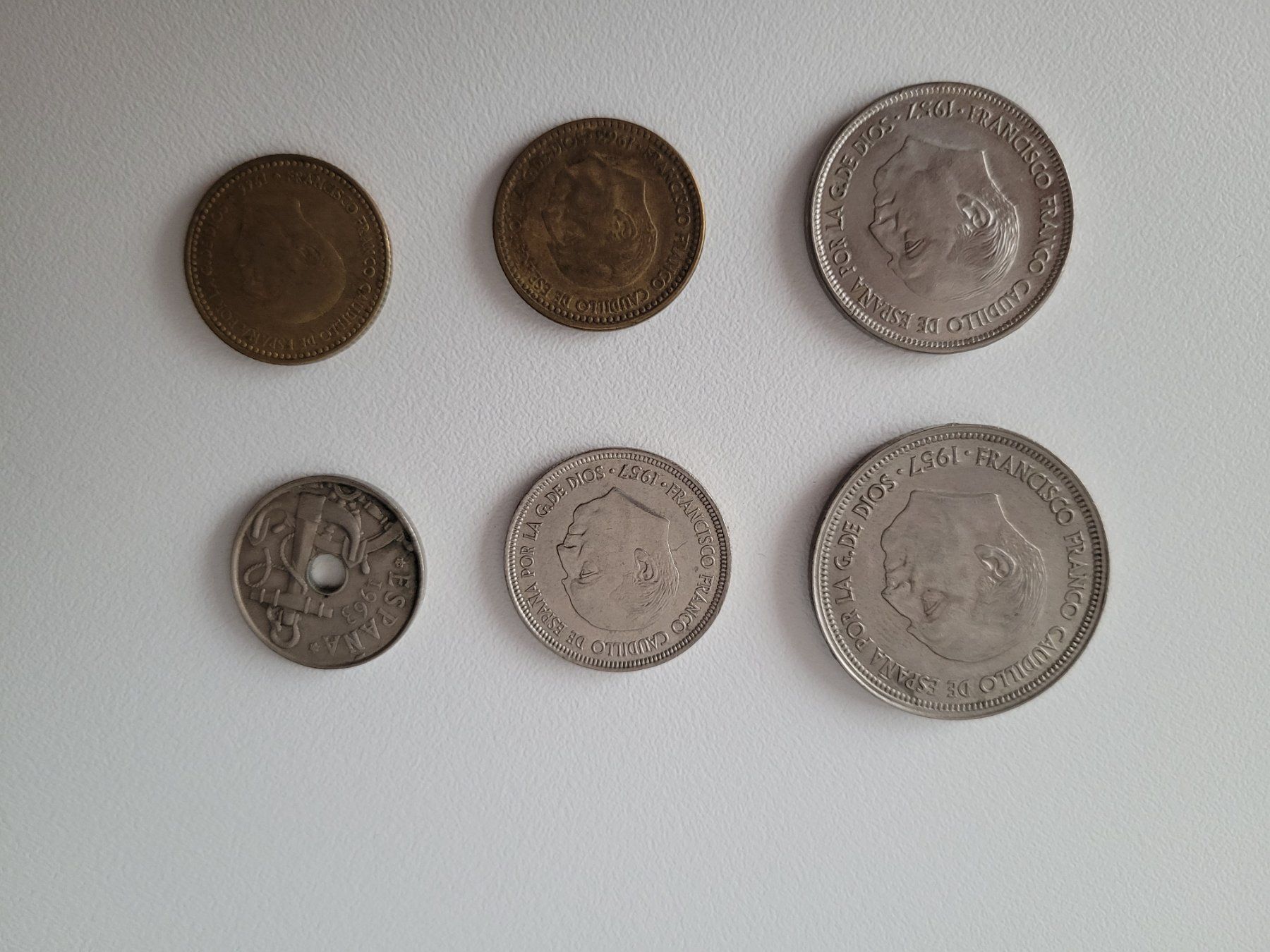 Tutti le monete: Spanien 1957-66 – Usato da Inwil venduto da Flower2325
