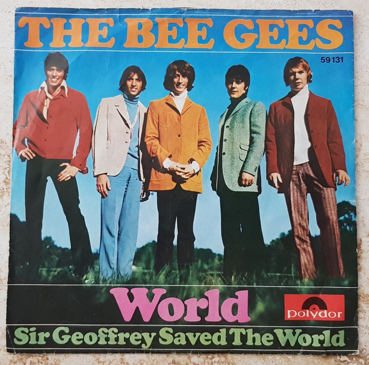 Dischi in vinile: Single Vinyl Bee Gees World 1967 – Usato da Winterthur venduto da Joschko