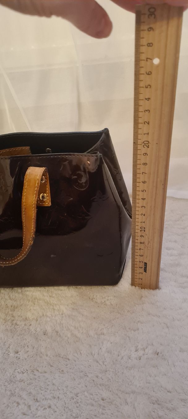 Louis Vuitton Borse da donna: Louis Vuitton Tasche Monogramm Vernis braun – Usato da Rebstein venduto da Soju3 1