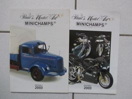 Paul's Model Art, Minichamps, Automodell Kataloge von 2003