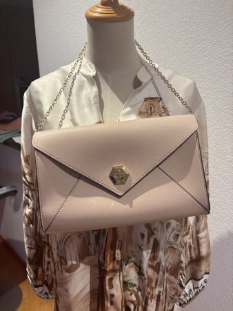 Clutch Tasche nude