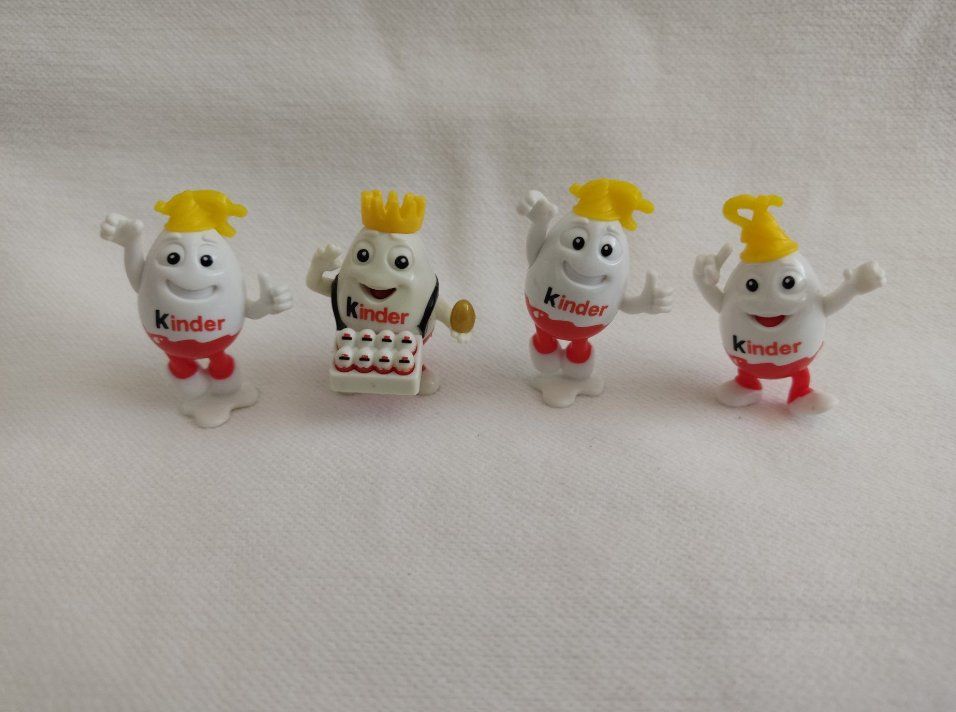 Figuren: Kinder Ü Ei Figuren Set 4 Stk – Gebraucht aus Hemberg von kun_5pyb