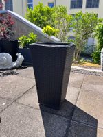 Pflanzenkübel Rattan