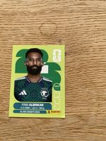 Feras Al-Brikan Saudi Panini Sticker guter Zustand