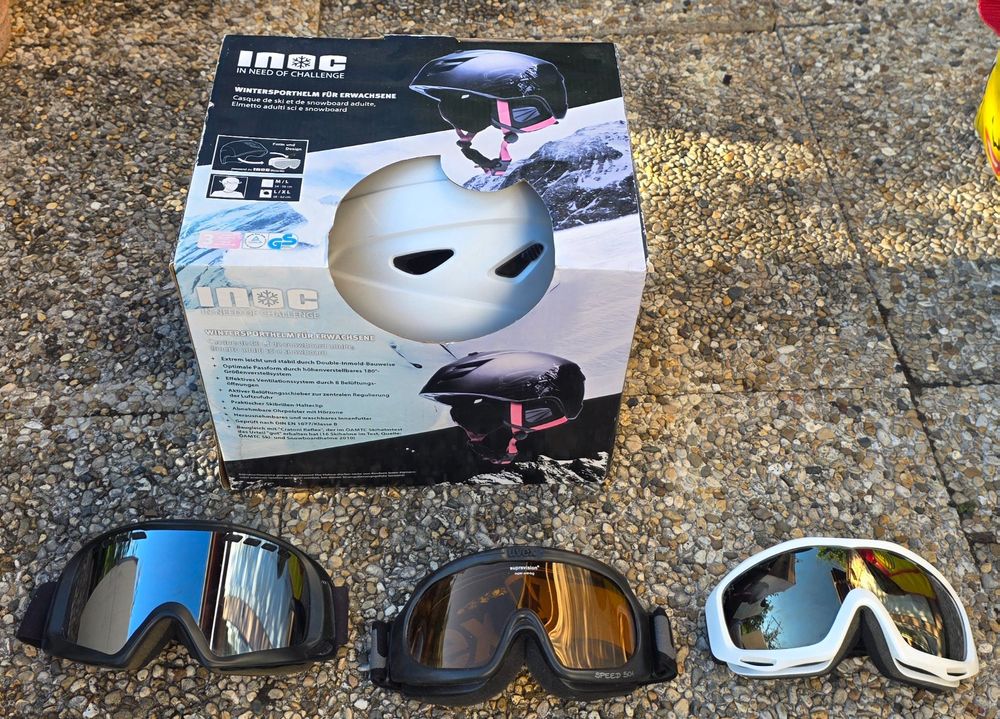 2 x lunettes de parachutisme Z-33 Freefall UV400 1 fumé et 1 teinté