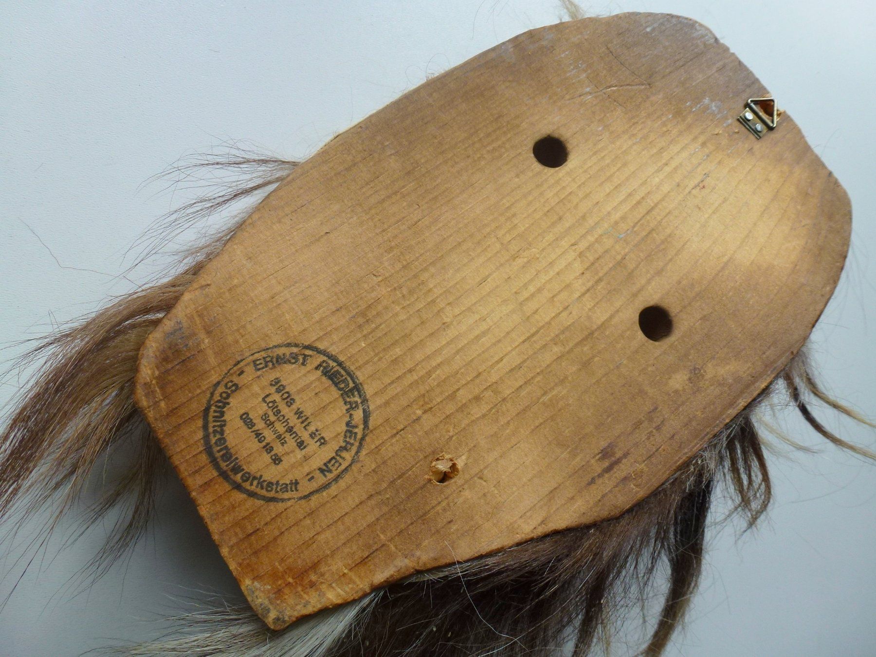 Maschere: Echte Handgemachte Lötschentaler Maske – Usato da Walkringen venduto da Casablanca777 4