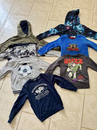 Boys Hoodie KappAhl Camouflage Toy Story Navy
