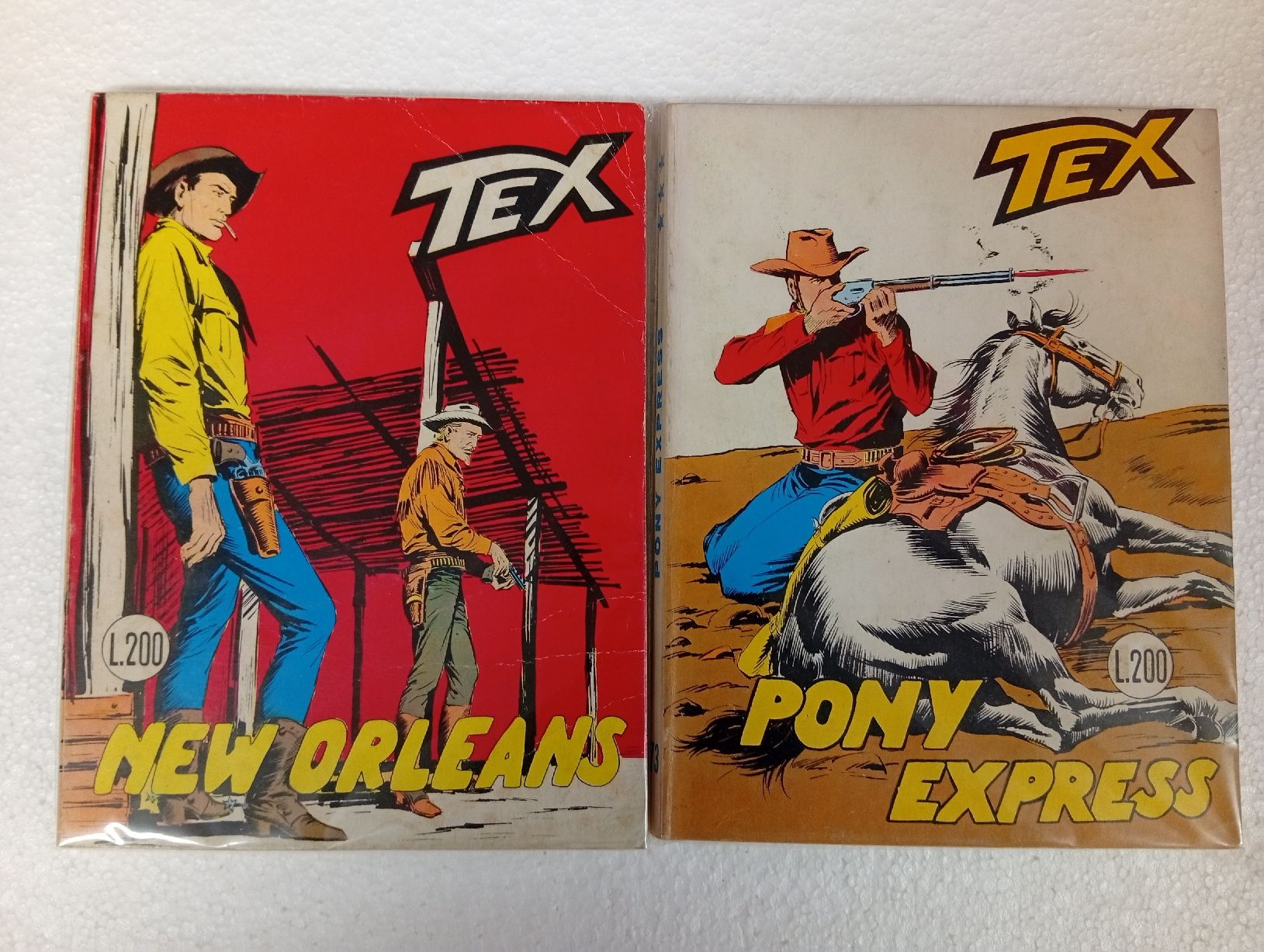Fumetti: Comics - fumetti Tex Willer 200 Lire – Usato da Bodio TI venduto da djsep61