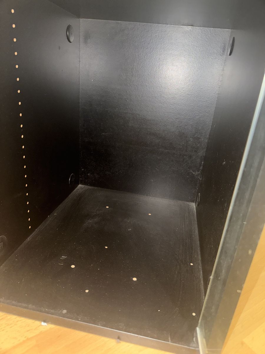 Cassettiere: Kleines schwarzes Holzmöbeli - vielseitig einsetzbar – Usato da Bern venduto da pablito01 1