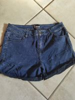 Jeans-Immitat / Shorts / kurze Hose / elsatisch / Grösse L