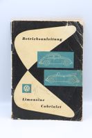 VW Käfer Limousine / Cabriolet 1959 Betriebsanleitung