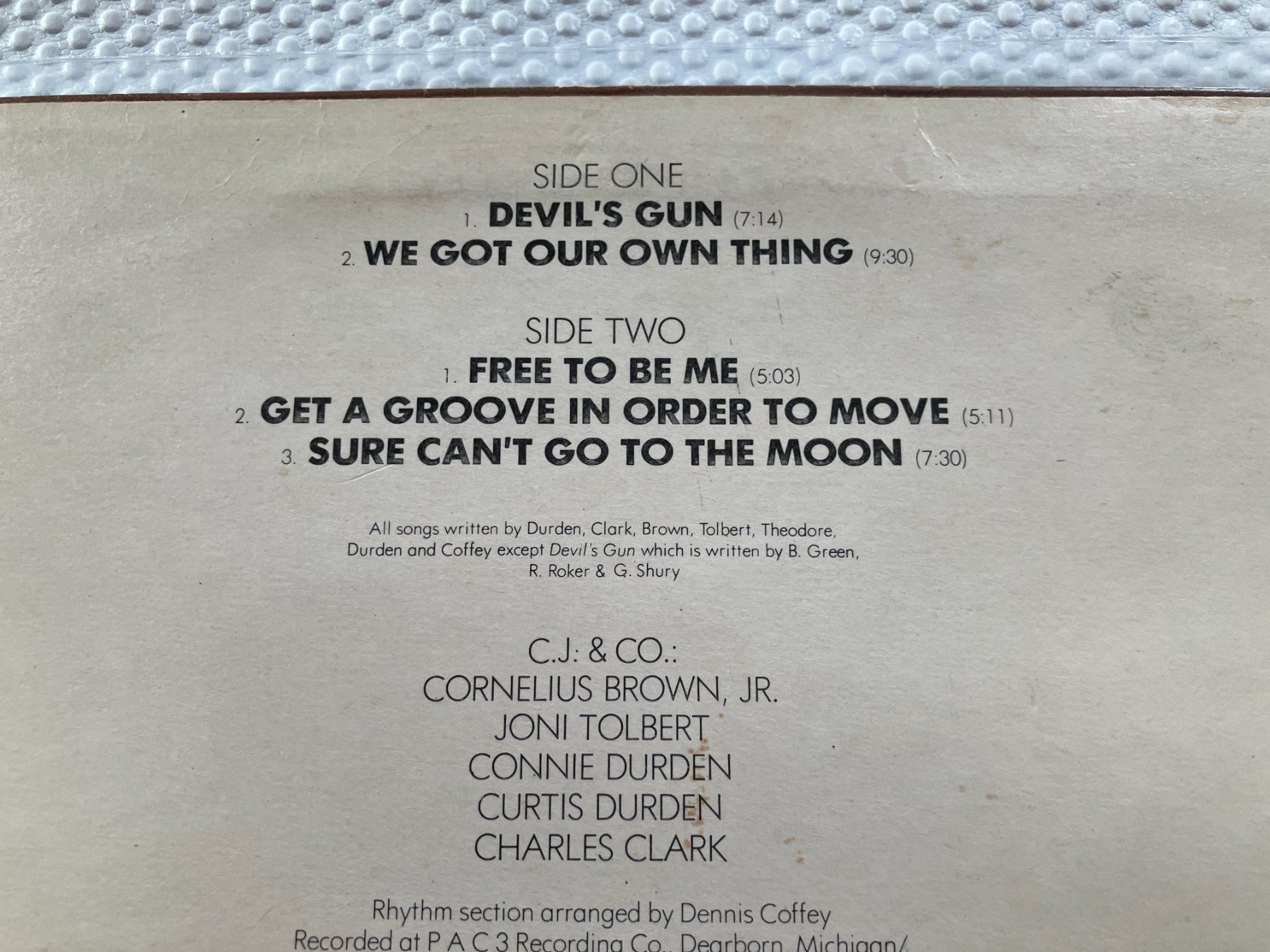 Dischi in vinile: C.J. & Co – Usato da Aarwangen venduto da Jukebox3 3