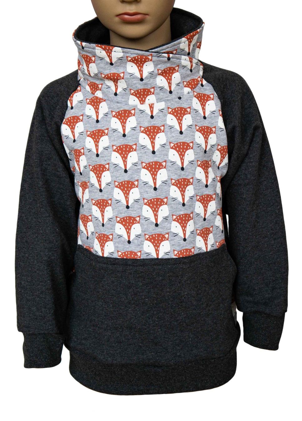 Maglioni & Felpe: Sweat Pullover mit Kragen (Fuchs) Gr.104/110 - NEU – Nuovo e nell'imballaggio originale da Zürich venduto da sambaum 1