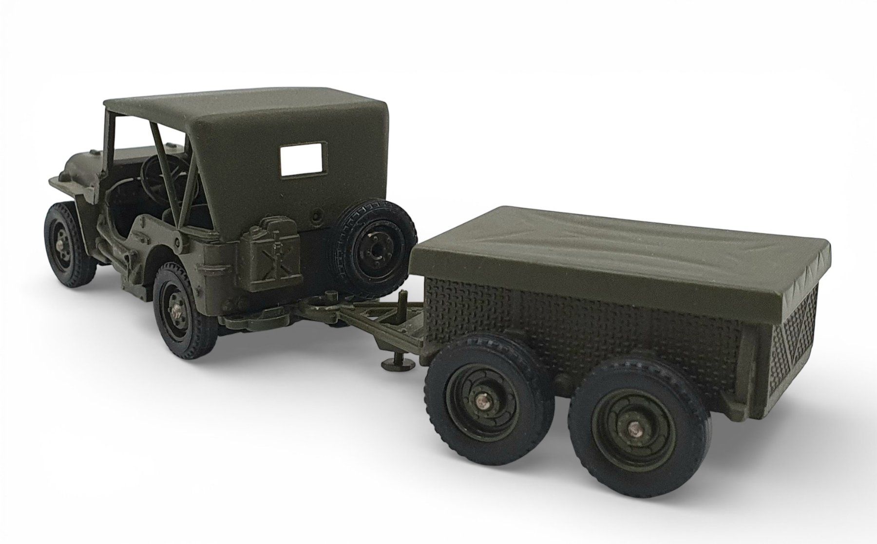 Solido Modellautos: Solido Willys Jeep mit Anhänger – Neu und originalverpackt aus Flawil von JaguarXJSHE 5