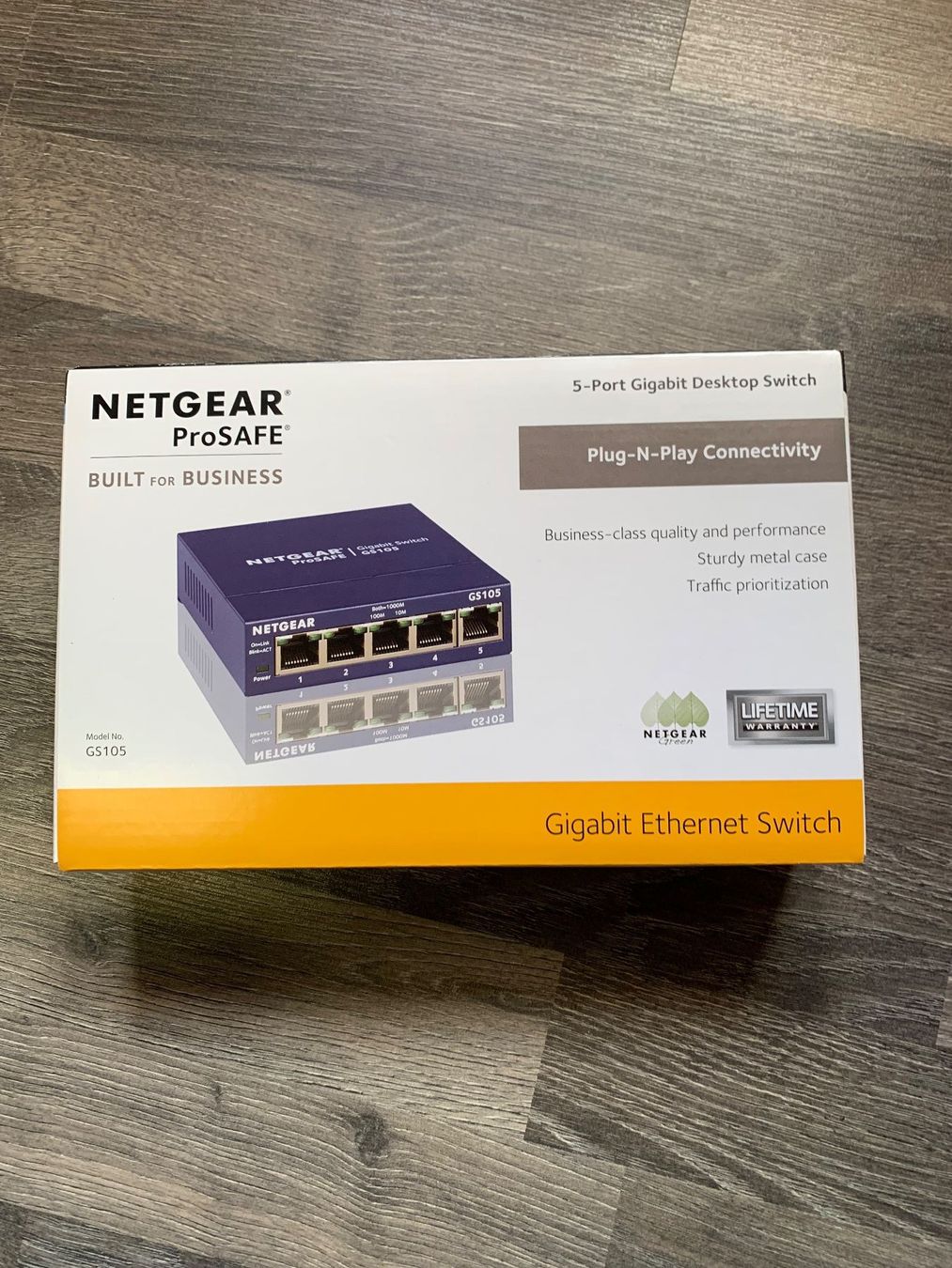 Netgear Hubs & Switches: Netgear GS105 ProSAFE 5-Port Gigabit Switch – Gebraucht aus Flaach von Rosatipi