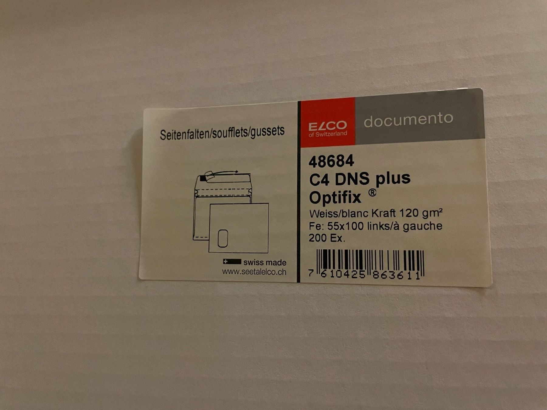 Buste & buste per spedizione: Elco Documento Briefcouvert mit Fenster C4 Weiss – Nuovo (secondo la descrizione) da Rosshäusern venduto da Ambito2 2