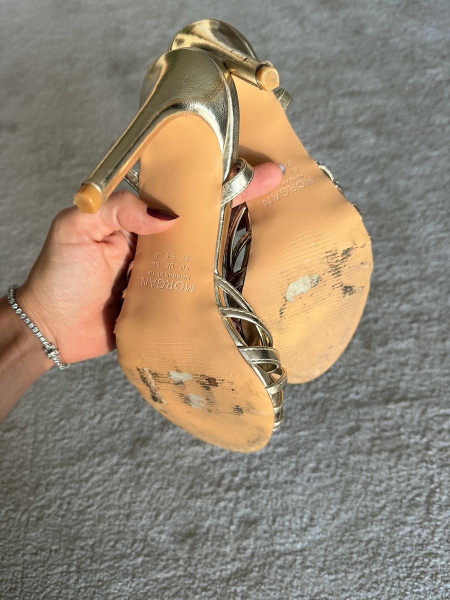 Morgan Chaussures femmes: Morgane gold heels 37 – Neuf (Voir description) à La Croix (Lutry) par secondhandZara 2
