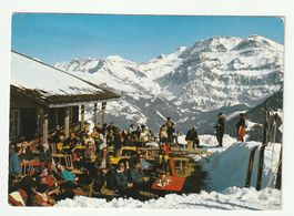 Postkarte 1970 Lenk, Berghaus Betelberg Wildstrubel, Winter