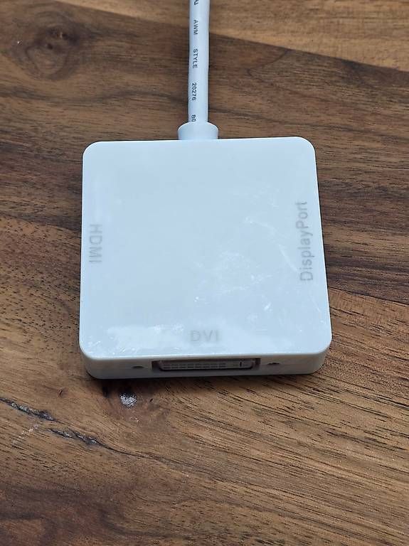 Unità & Adattatore: 3-in-1 Mini DisplayPort Adapter HDMI DVI DP – Usato da Dietlikon venduto da Bonamesa 1