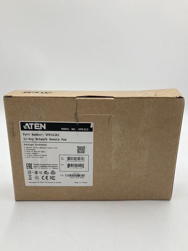 Anhänger: ATEN | VPK312 | 12-Key Network Remote Pad | Weiss – Neu (gemäss Beschreibung) aus Wittenbach von Restwert_St-Gallen 6