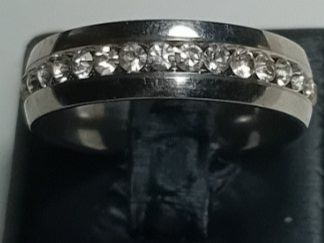 Anelli: ring edelsthal 316L,,mit zerkonia – Nuovo (secondo la descrizione) da Basel venduto da bij_5hqd