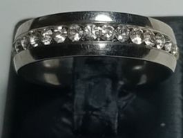 ring edelsthal 316L,,mit zerkonia
