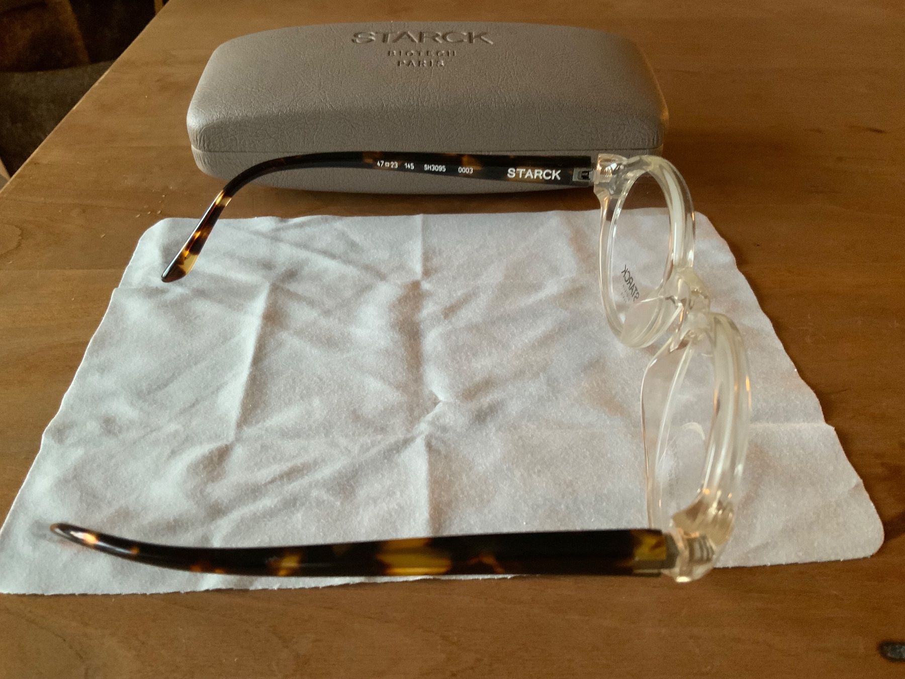 Brillen & Gläser: Starck Brille, neu, transparent/braun gemustert – Neu (gemäss Beschreibung) aus Kilchberg ZH von leon88888888 1