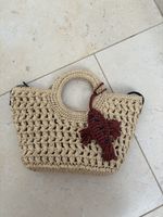 Kleine Strohhandtasche von H&M