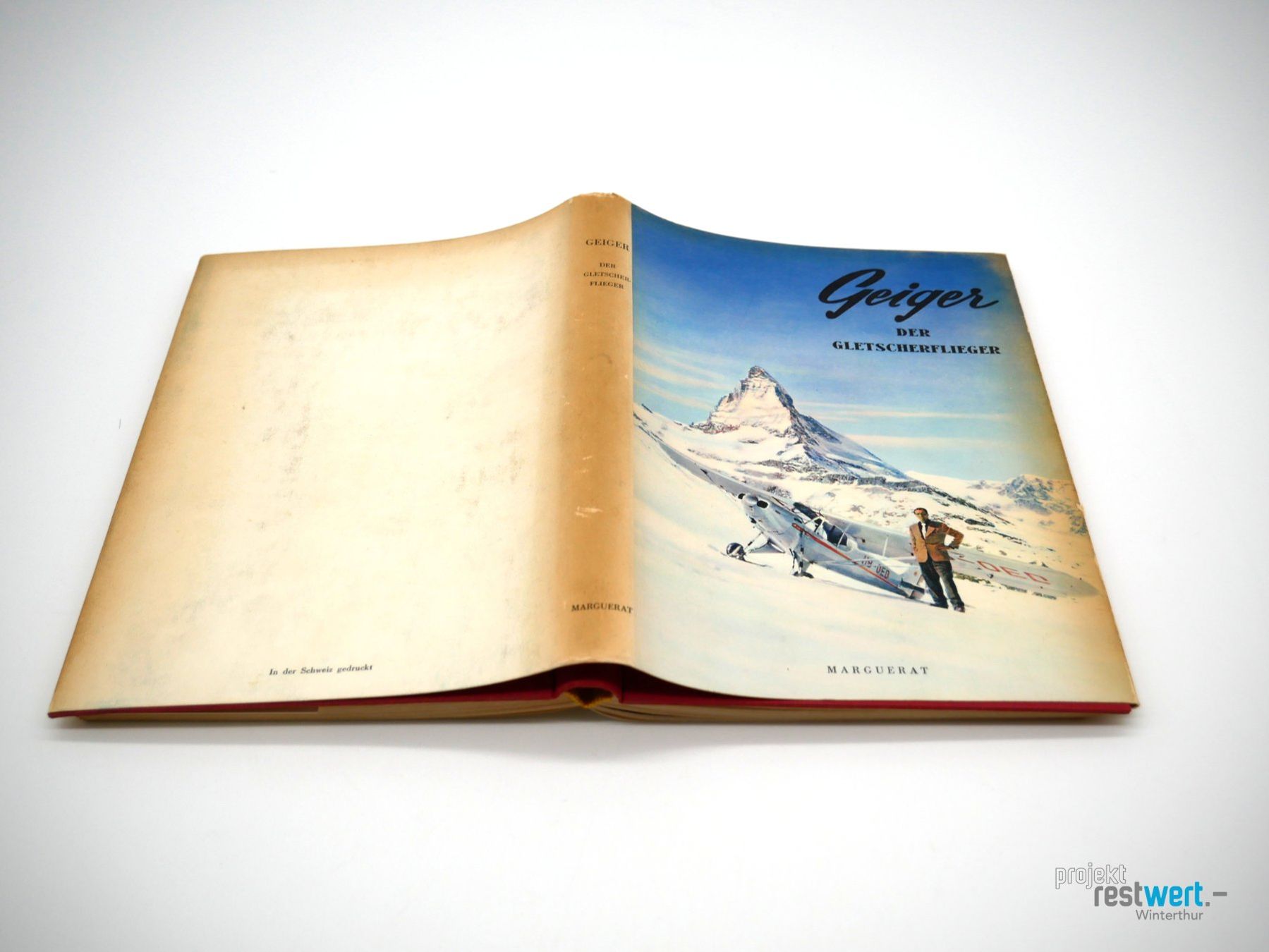 Libri: HERMANN GEIGER Der Gletscherflieger – Usato da Winterthur venduto da Restwert_Winterthur 2
