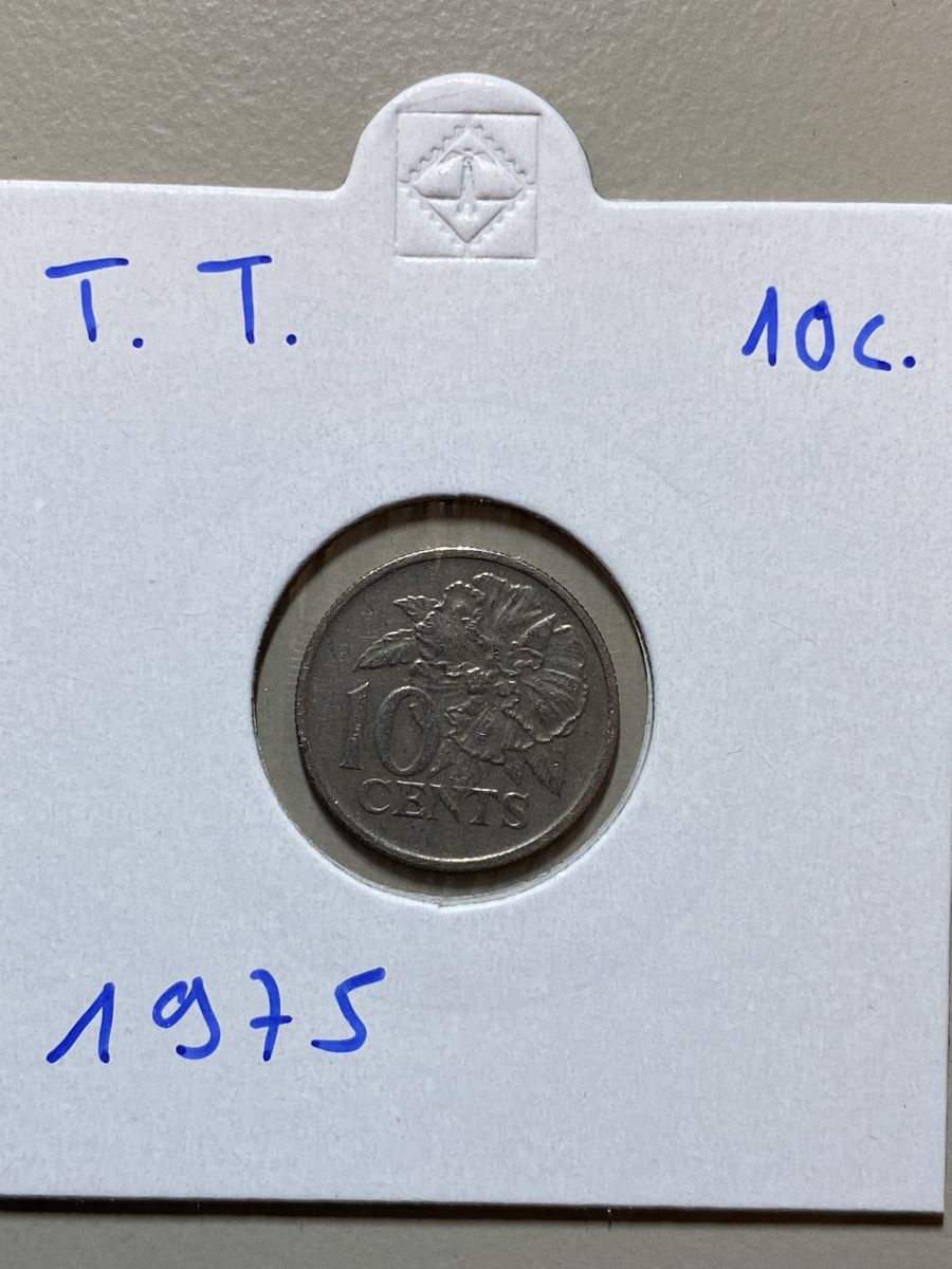 Tutti le monete: Trinité et Tobago - 10 centimes - 1975 – Usato da Payerne venduto da Mike1682