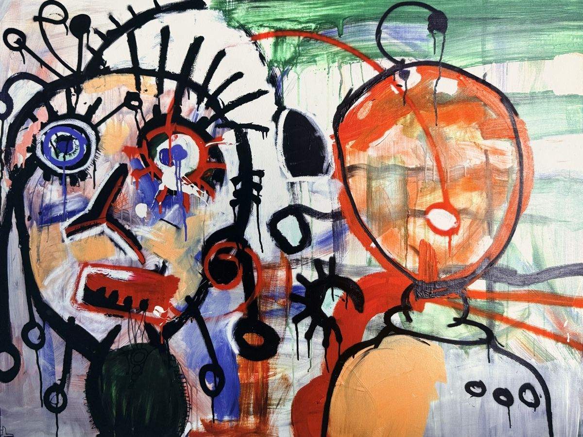 Grafica & Litografie: Paul Kostabi - Lithographie  – Usato da Solothurn venduto da NUVICO 1