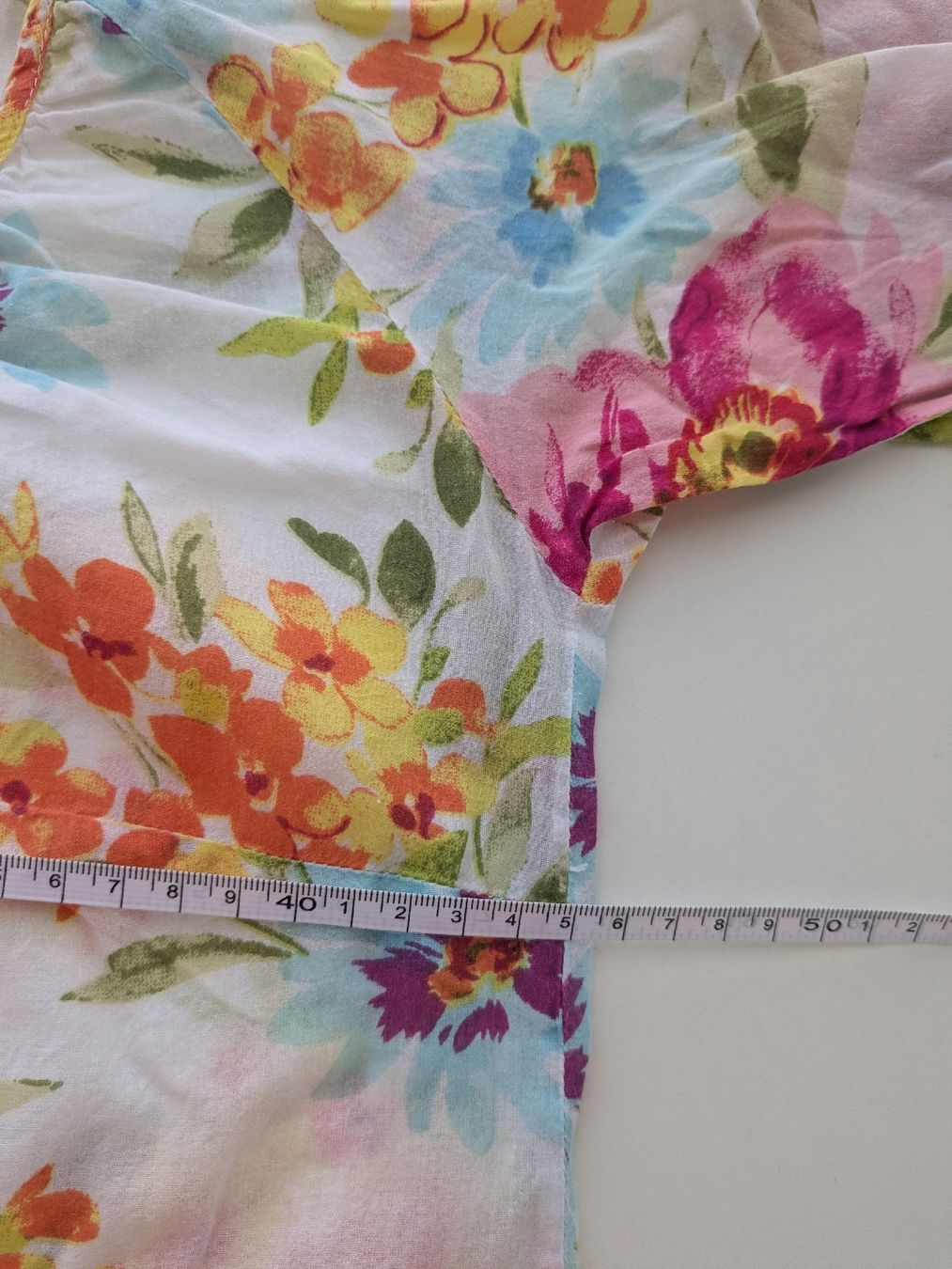 Camicette: Bluse Sommerlich Blumenmuster Grösse 36 Baumwolle  – Usato da Rorschach venduto da olg_5qq2 4