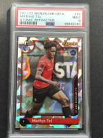 Mathys Tel Atomic Refractor /250 PSA 9 Merlin RC Rookie
