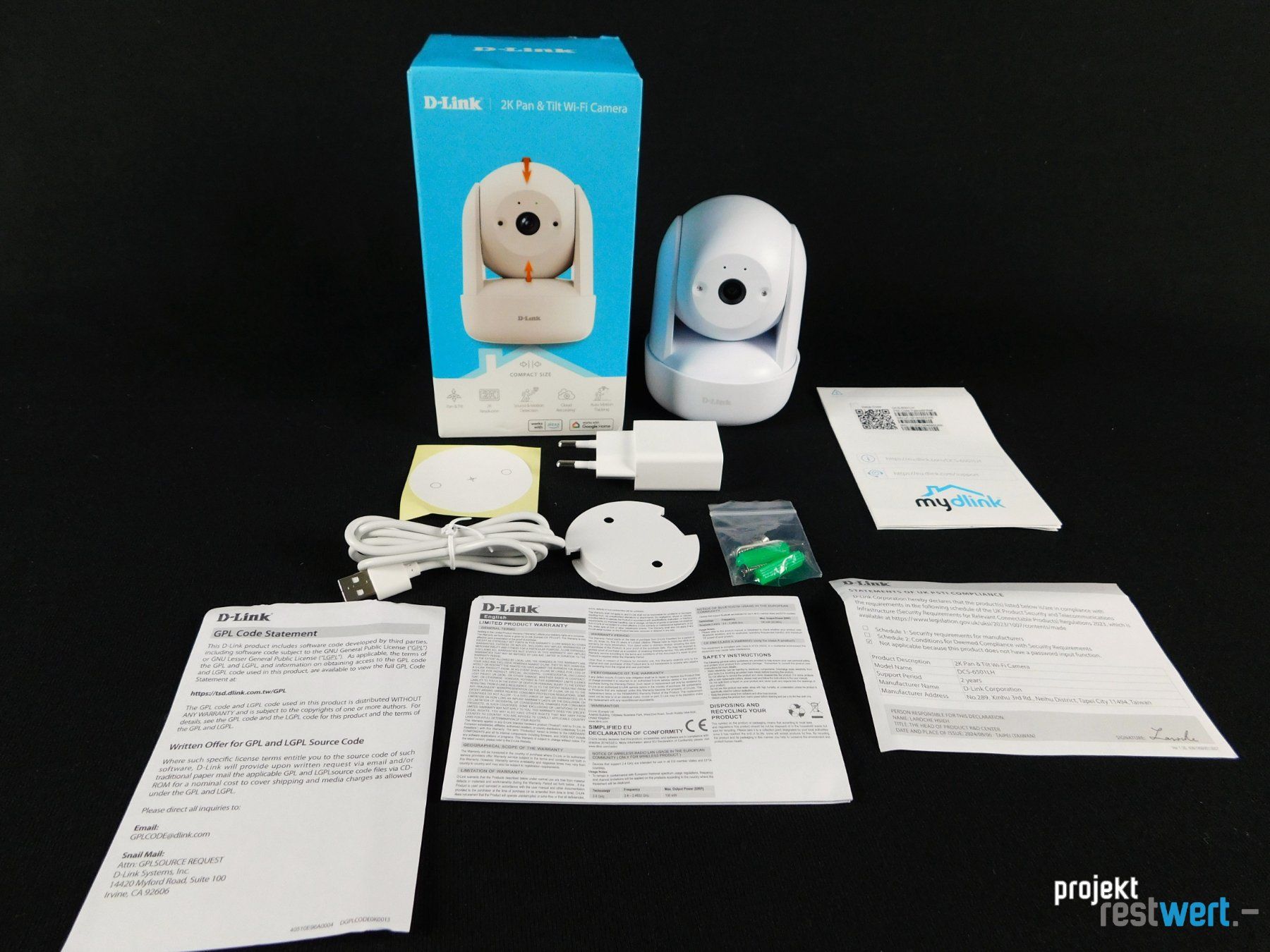 Dlink Sistemi d'allarme: Wi-Fi Kamera von D-LINK – Nuovo (secondo la descrizione) da Bülach venduto da restwert_buelach
