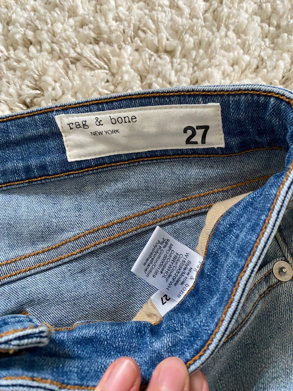 Jeans: Rag & Bone Skinny Jeans Mid-Rise Gr 27 – Usato da Laufenburg venduto da VintageMuesli 4