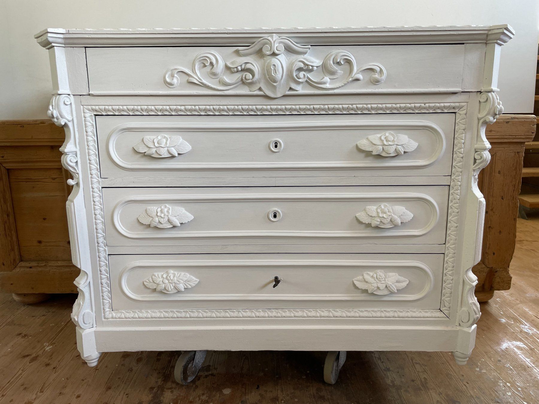 Kommoden: (KOPIE) Antike Shabby-chic Kommode – Gebraucht aus Beinwil (Freiamt) von Zedel1923 2