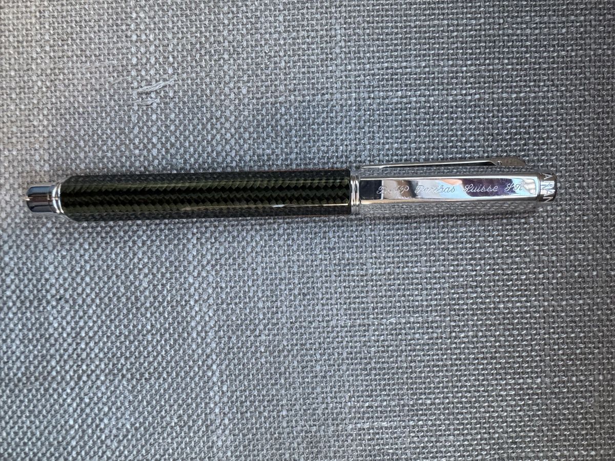 Caran D'Ache Penna & Evidenziatori: Caran d'Ache Varius Carbon Rollerball-Stift – Usato da Zürich venduto da Brockiwelt 1