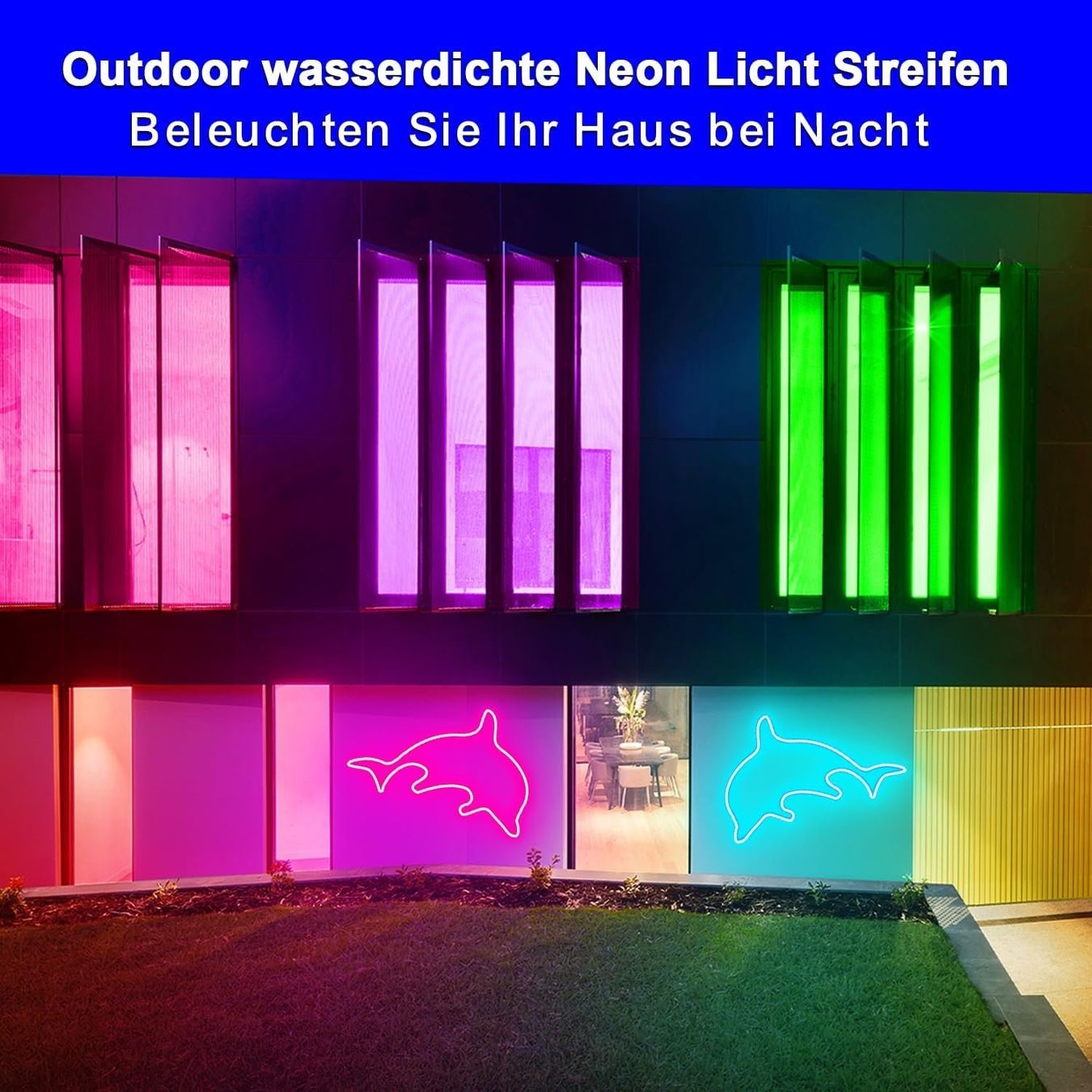 Ghirlande e barre luminose: 20m Neon-LED-Streifen IP65 – Nuovo e nell'imballaggio originale da Nuglar venduto da SmartLiving24 5