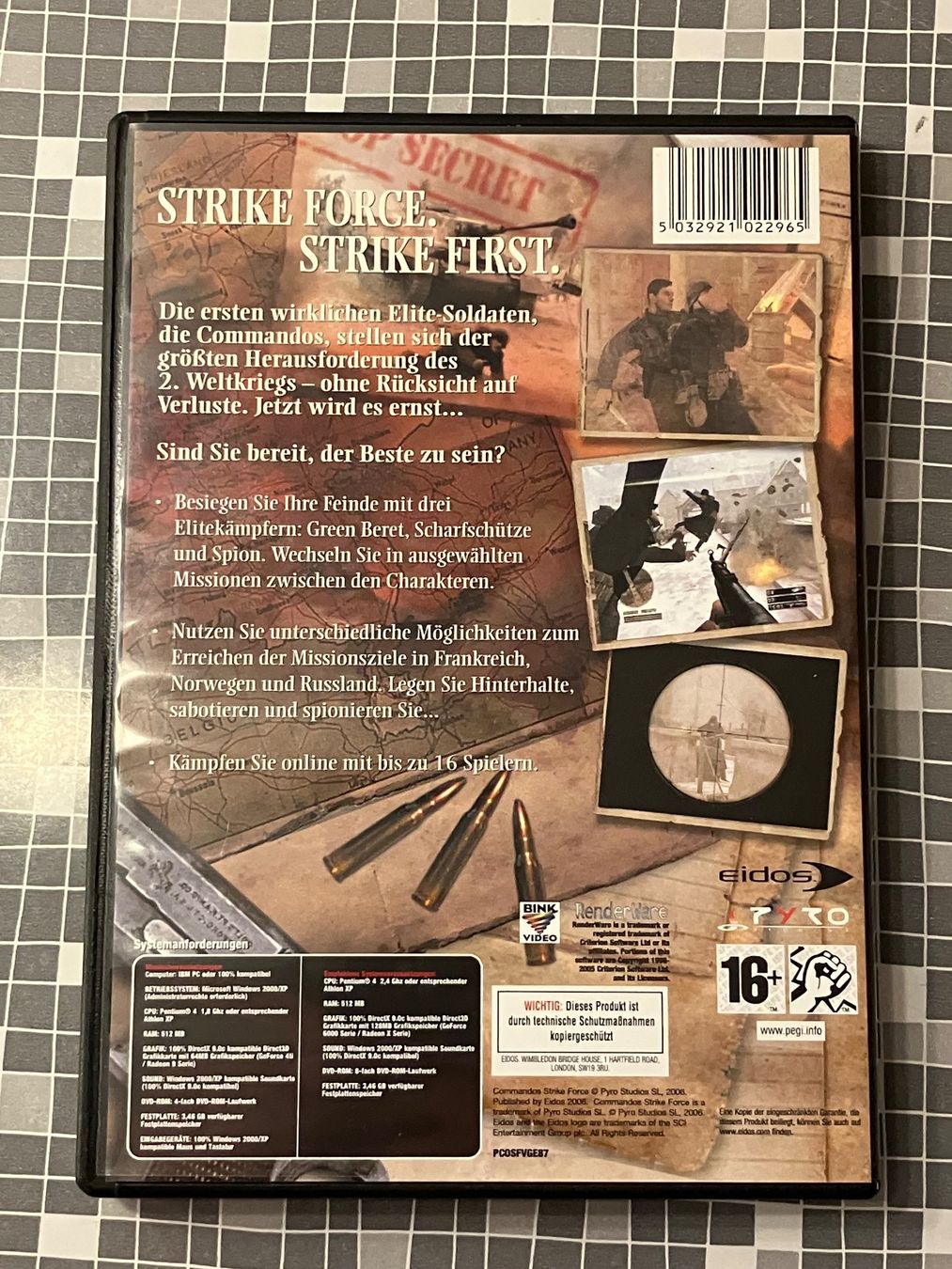 Giochi: Commandos: Strike Force (PC, 2006) – Usato da Winkel venduto da Asdas87 1