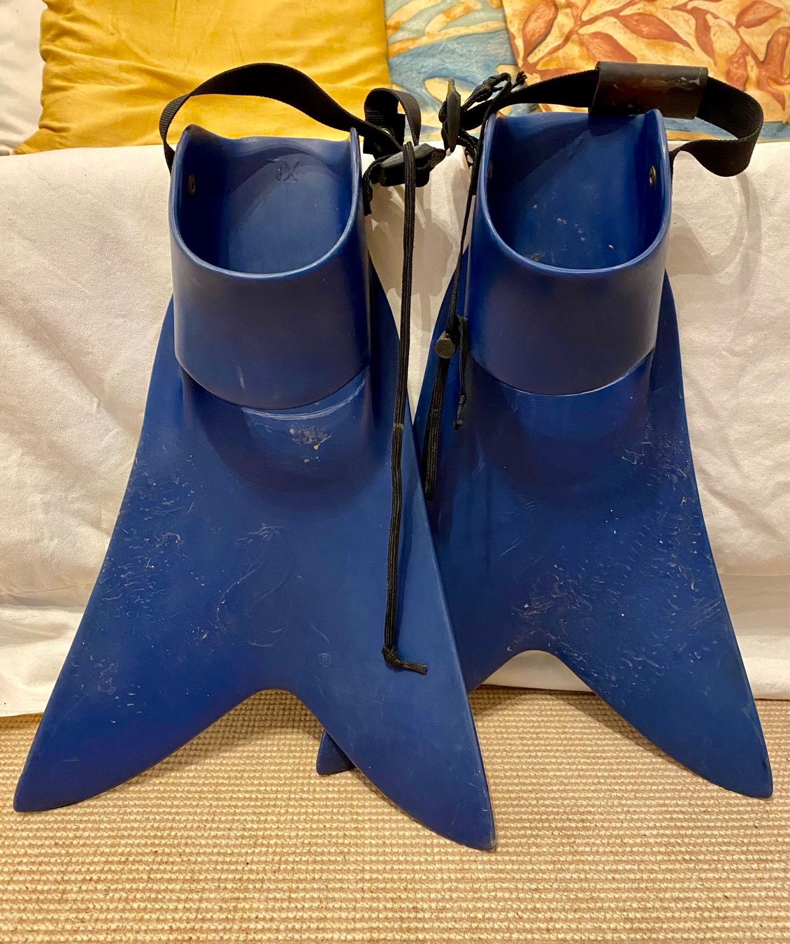 Pinne, Maschere & Boccagli: Force Fins XL blau – Usato da Grenchen venduto da Fiona8 1