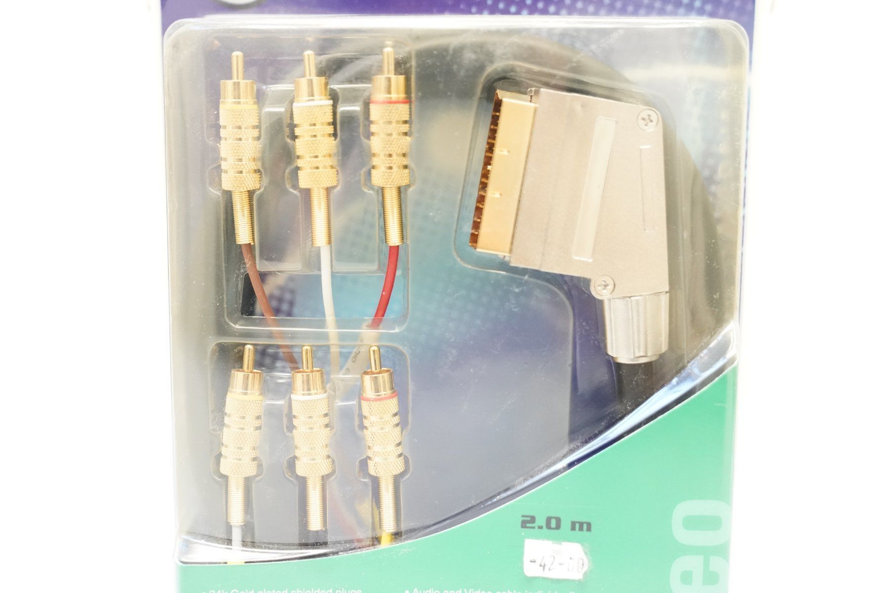Cavi: Scart - 6RCA ITEC Videokabel – Nuovo e nell'imballaggio originale da Hochdorf venduto da av-electronics 2