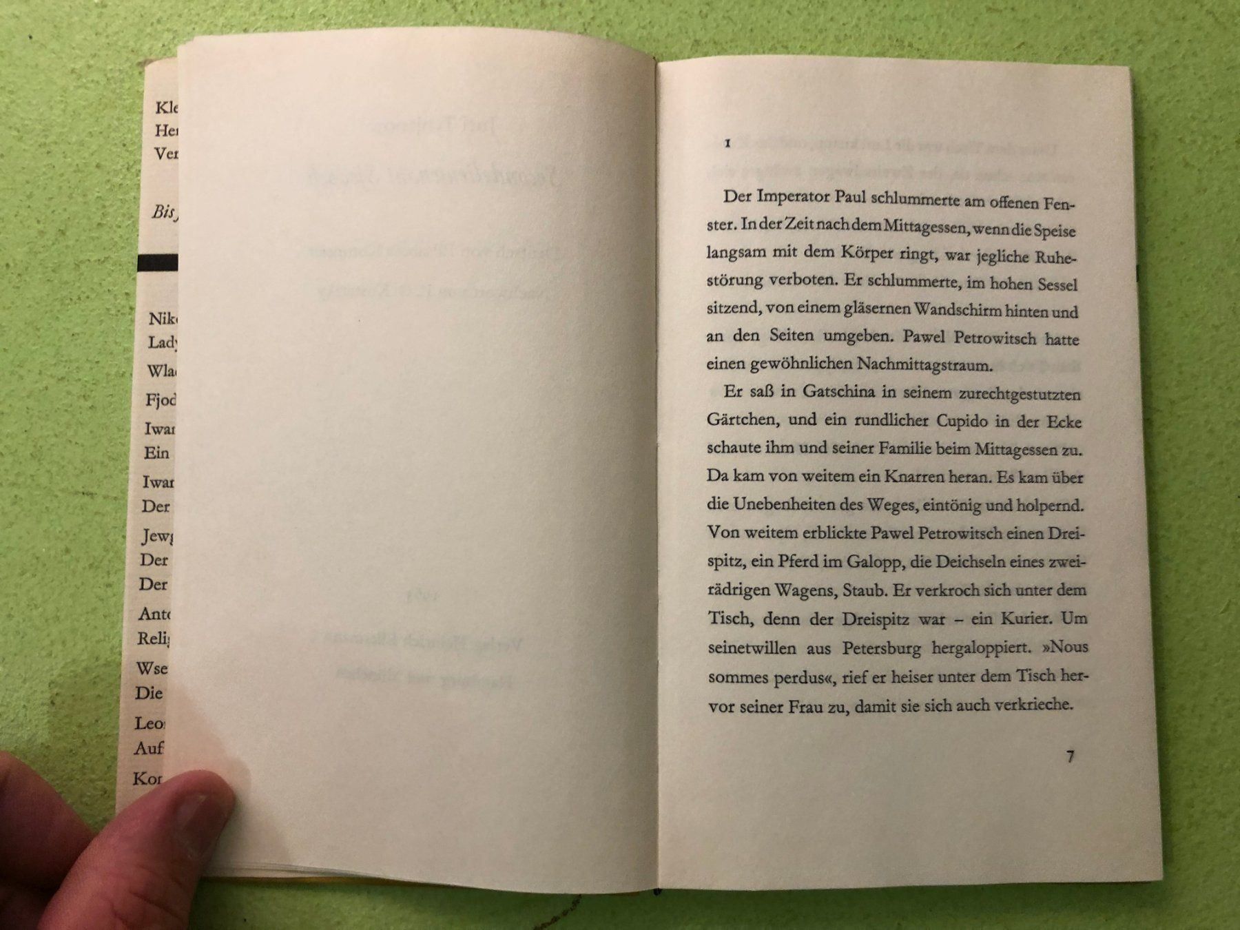 Libri: Juri Tynjanow: Secondlieutnant Sjedoch. – Usato da Zürich venduto da allp 3