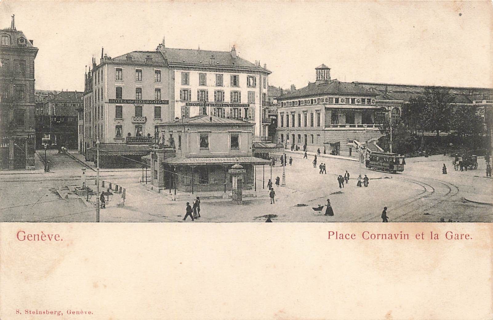 Cartoline postali: Geneve Tram Straßenbahnen – Usato da Biasca venduto da Blenio71