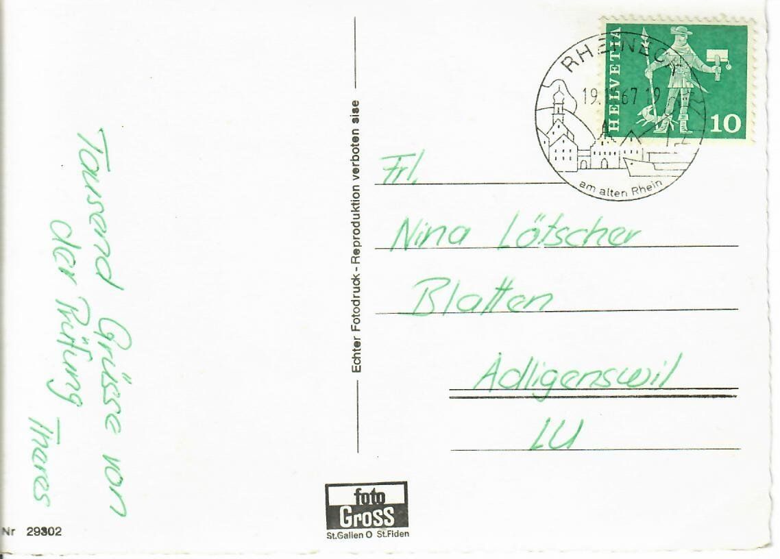 Cartes postales: Rheineck – D'occasion à Hochdorf par Ziegel-16 1