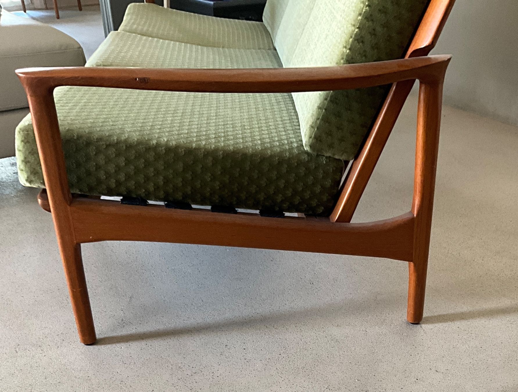 Sofas: Möbel Mann Teak Sofa, 2 Sessel & Tisch Vintag – D'occasion à Arni AG par ese_mh2s 6