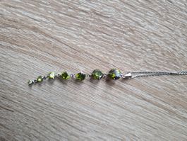 Halskette, Zirkonia, Schmuck, Kette, necklace, jewelry