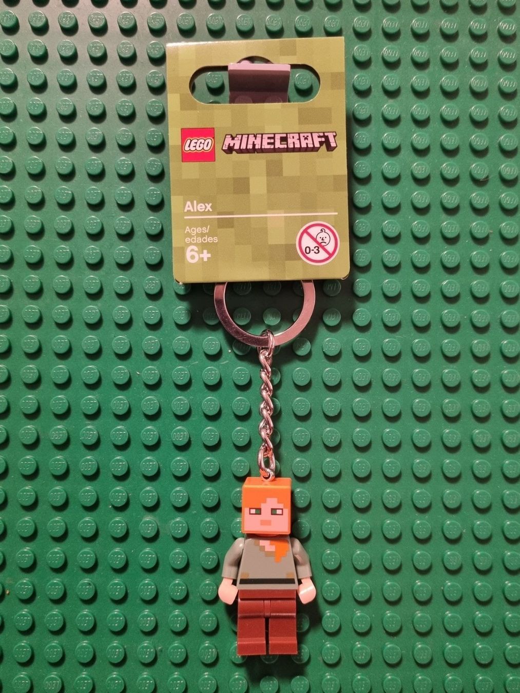 Lego Kit di costruzioni: LEGO Minecraft 853819 Alex Key Chain – Nuovo e nell'imballaggio originale da Basadingen venduto da NekoBricks 1