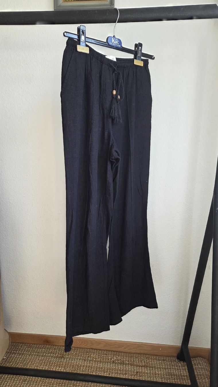 H&M Pantaloni: Sommerhose, Gr. XS, Schwarz – Nuovo (secondo la descrizione) da Kreuzlingen venduto da MeinKleinesAtelier