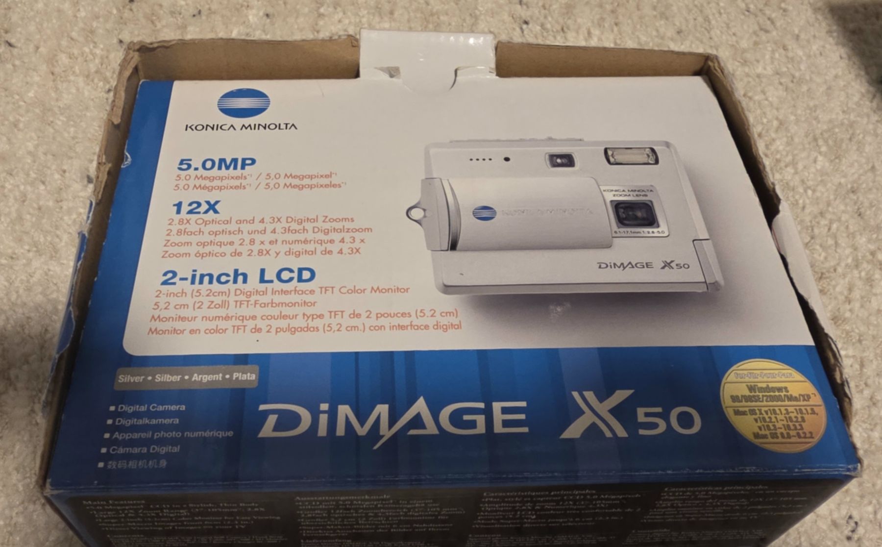 Konica Kamera: Konica Minolta Dimage X50 – Gebraucht aus Hünenberg von rebelphotography